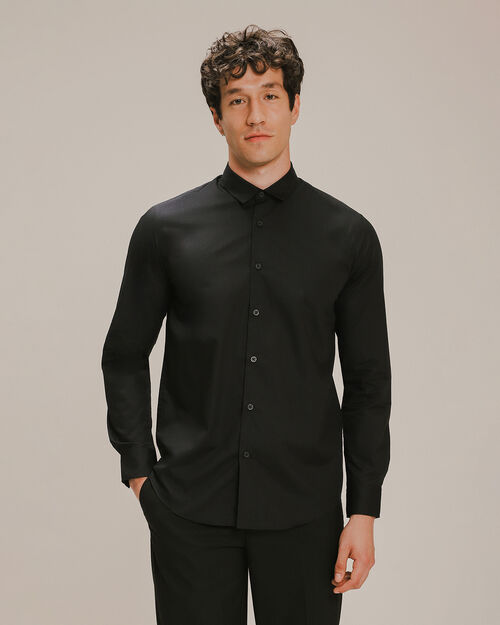 Camisa Formal Slim Negra
